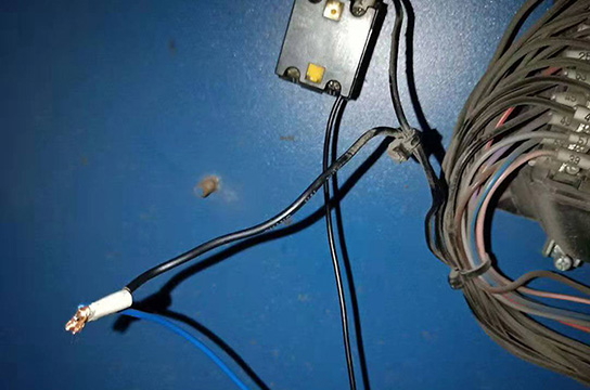 儲氣罐超溫保護(hù)裝置控制線如何接線 鄭州廣眾圖例解說