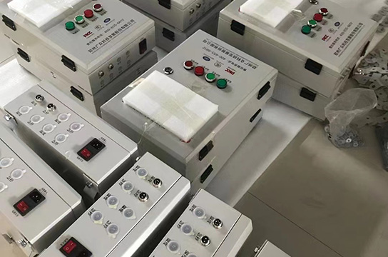 廣眾升級版KZB-3型儲氣罐超溫保護(hù)裝置發(fā)貨現(xiàn)場